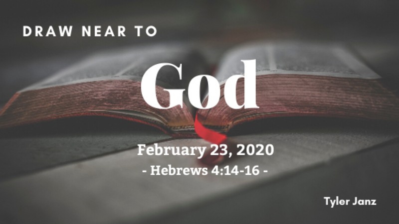 Draw Near to God