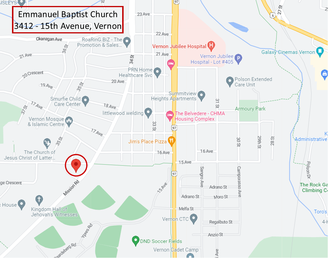 Emmanuel Baptist map