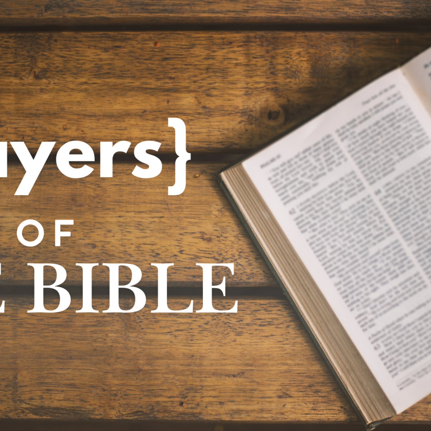 Prayers of the Bible episode artwork